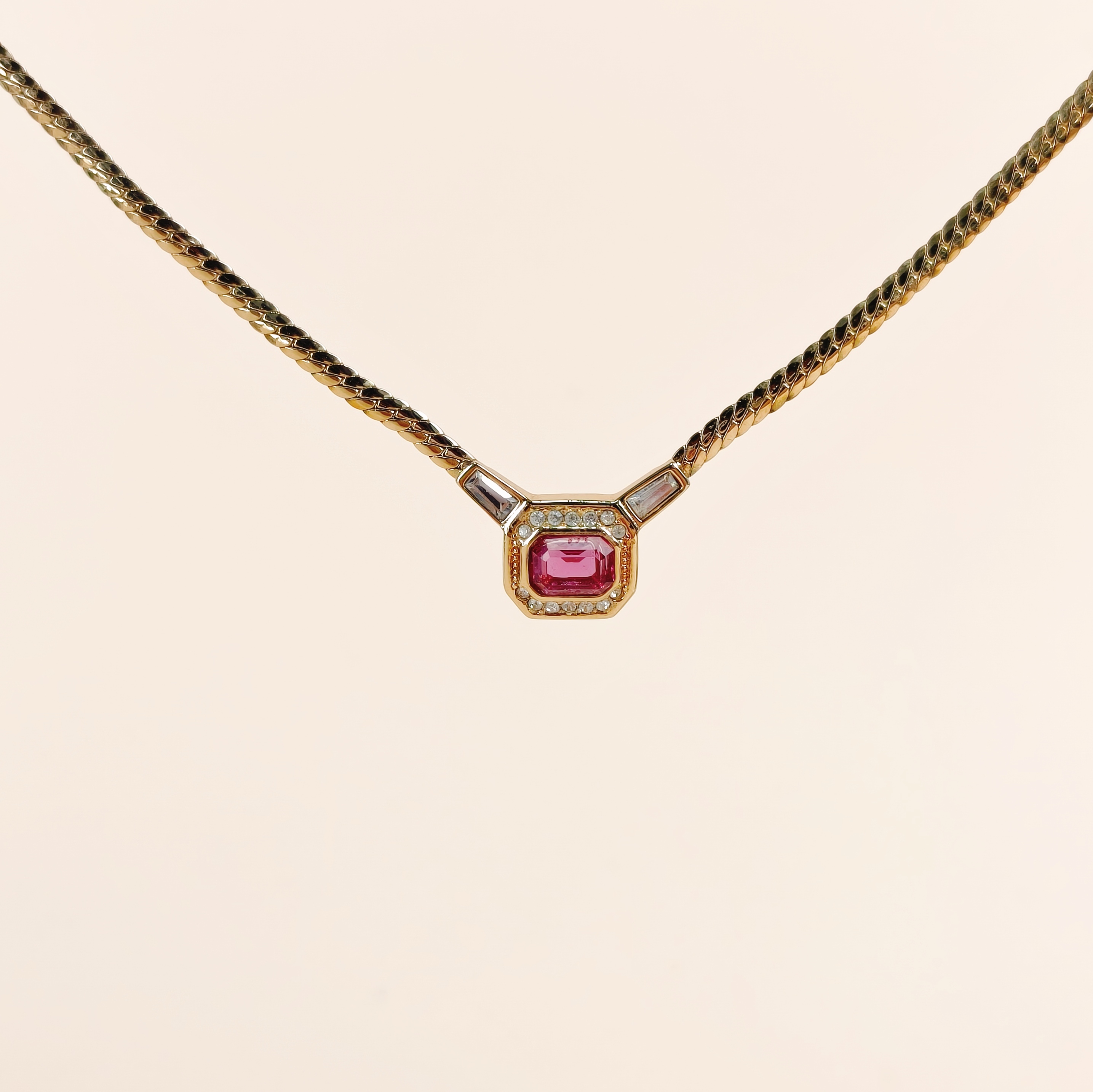 DIOR Necklace Necklace Gold One Size42cm