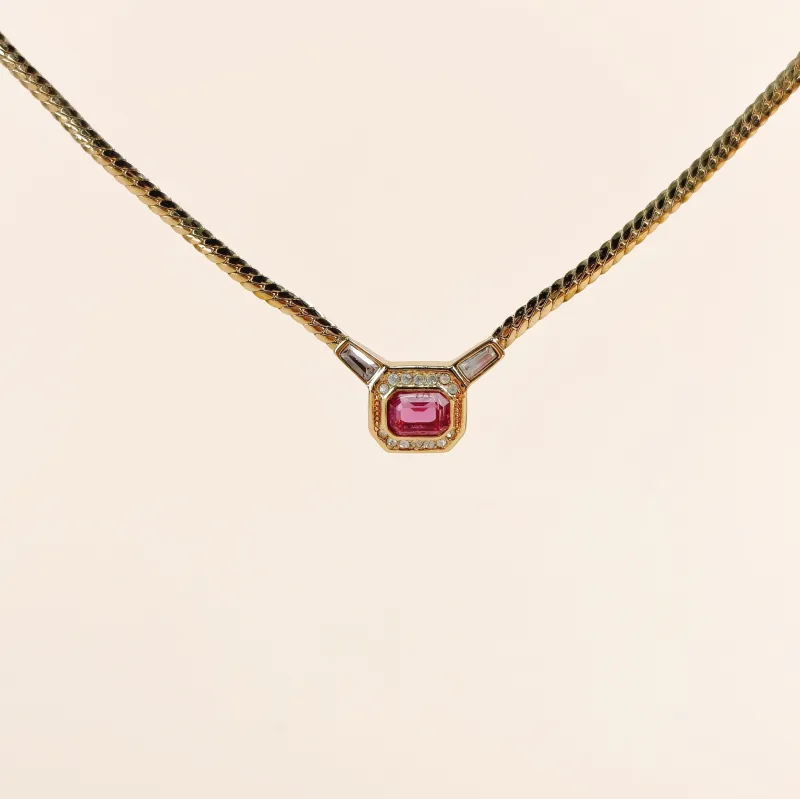 DIOR Necklace Necklace Gold One Size42cm