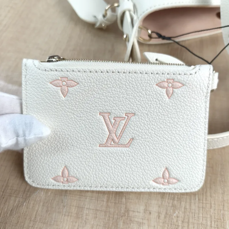 Louis Vuitton Top Handle Bag ALL IN BB White · Pink Calfskin BB16 × 12 × 18 cm — detail view 9 of 13
