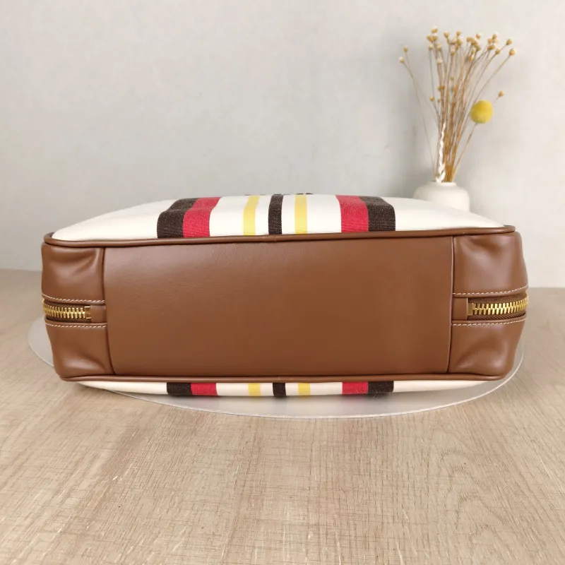 Miumiu Top Handle Bag Beau Canvas Large 34 × 10 × 20 cm — cover view 4 of 5