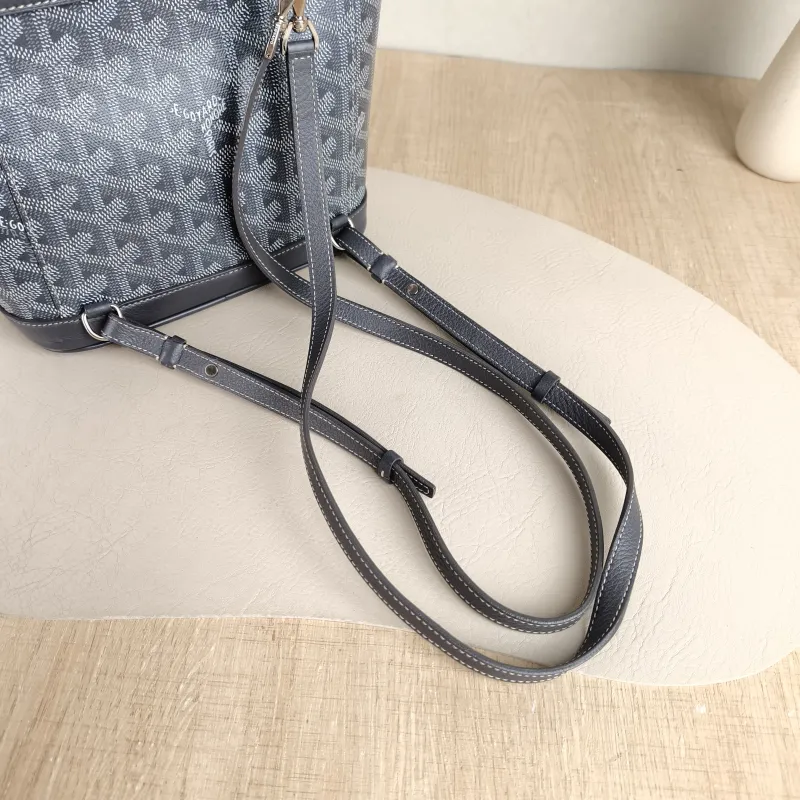 GOYARD Crossbody Bag ALPIN Backpack Grey PVC Mini 19 × 9.5 × 23 cm — detail view 2 of 10