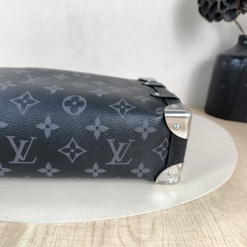 Louis Vuitton Crossbody Bag Side Trunk East West Box Monogram PVC Medium 28 × 7 × 15 cm — detail view 12 of 12