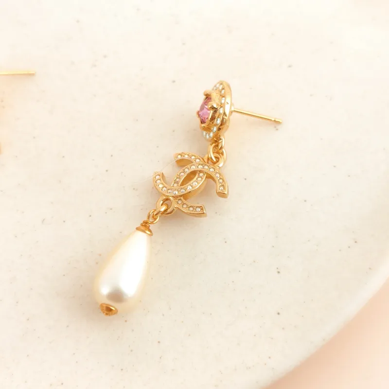 Chanel Earrings c Earrings Gold One Size — cover view 2 of 6