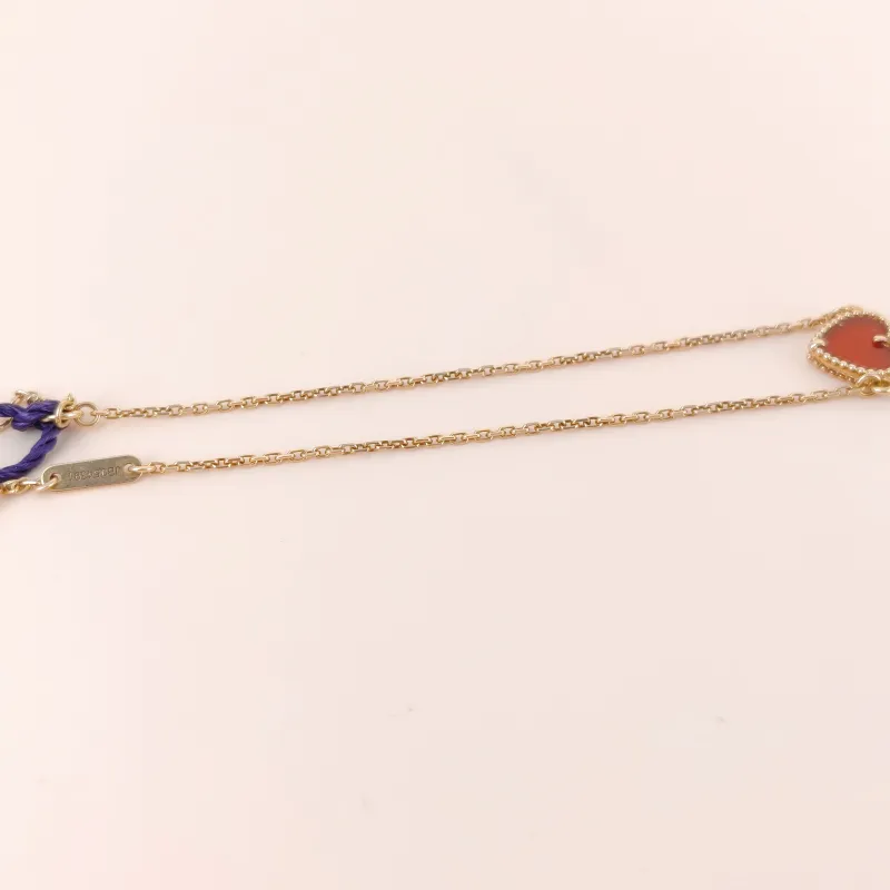 Van Cleef & Arpels Bracelet Sweet Hearts Bracelet 18KR ose Gold One Size 17.5 cm — cover view 7 of 9