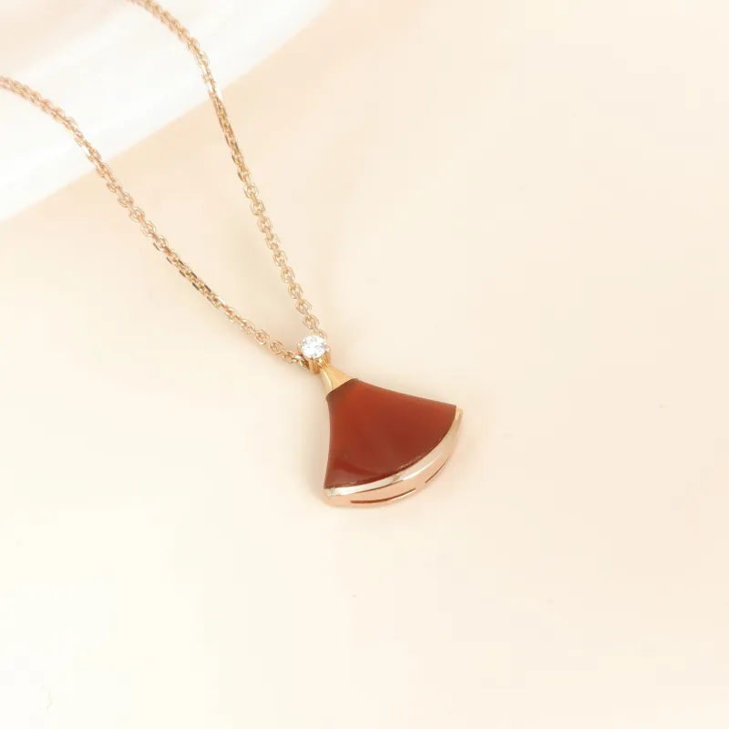 Bvlgari Necklace DIVAS’ DREAM Collection Diamond18KR ose Gold Small 43cm — cover view 6 of 10