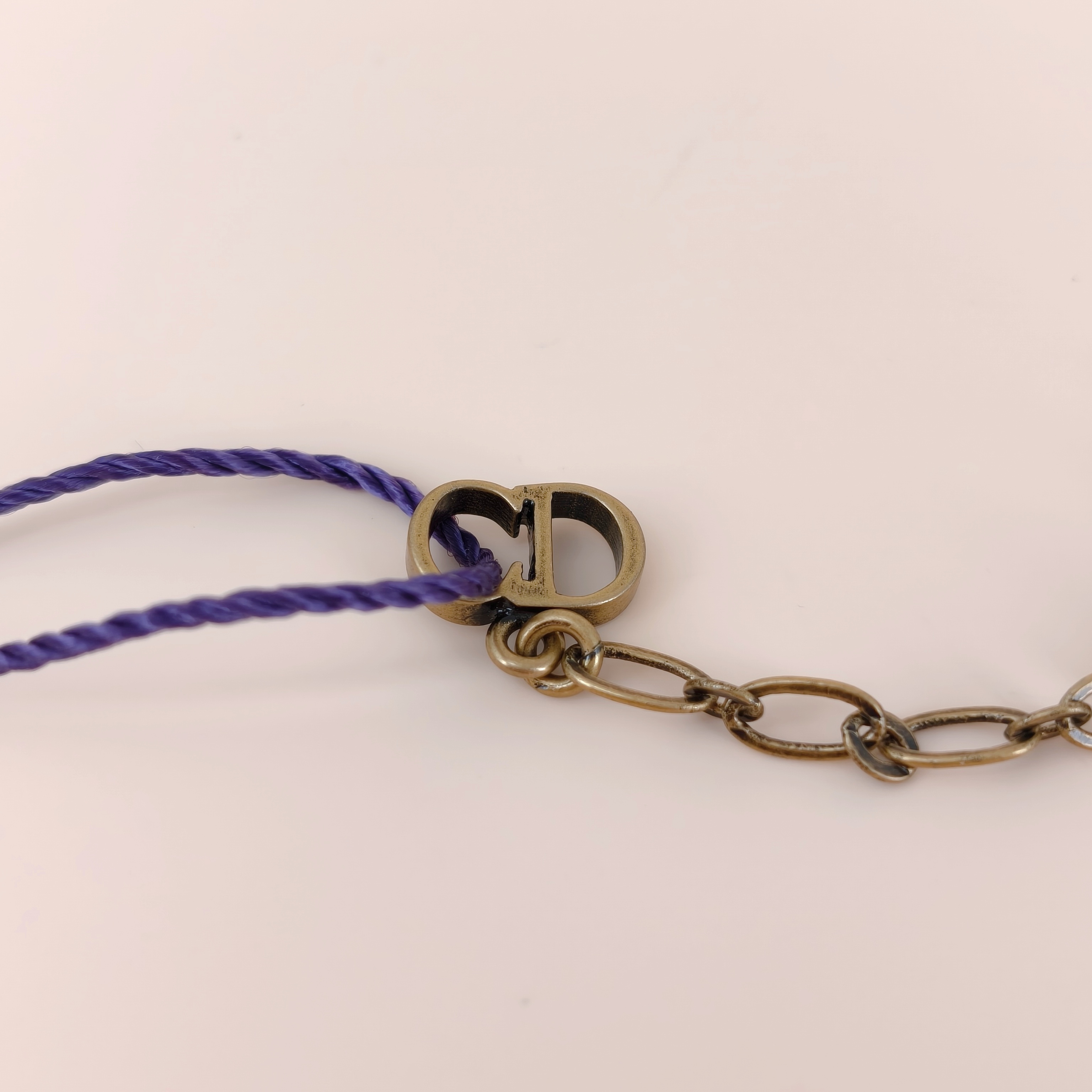 DIOR Necklace Necklacechoker Gold Black Velvet One Size39cm โ cover view 3 of 7