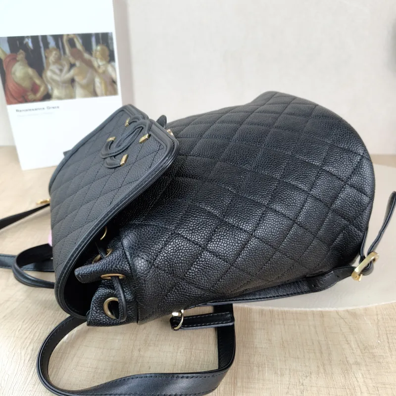 Chanel Backpack vanity case Backpack Black Calfskin One Size 22 × 13 × 25 cm 26 — detail view 1 of 13