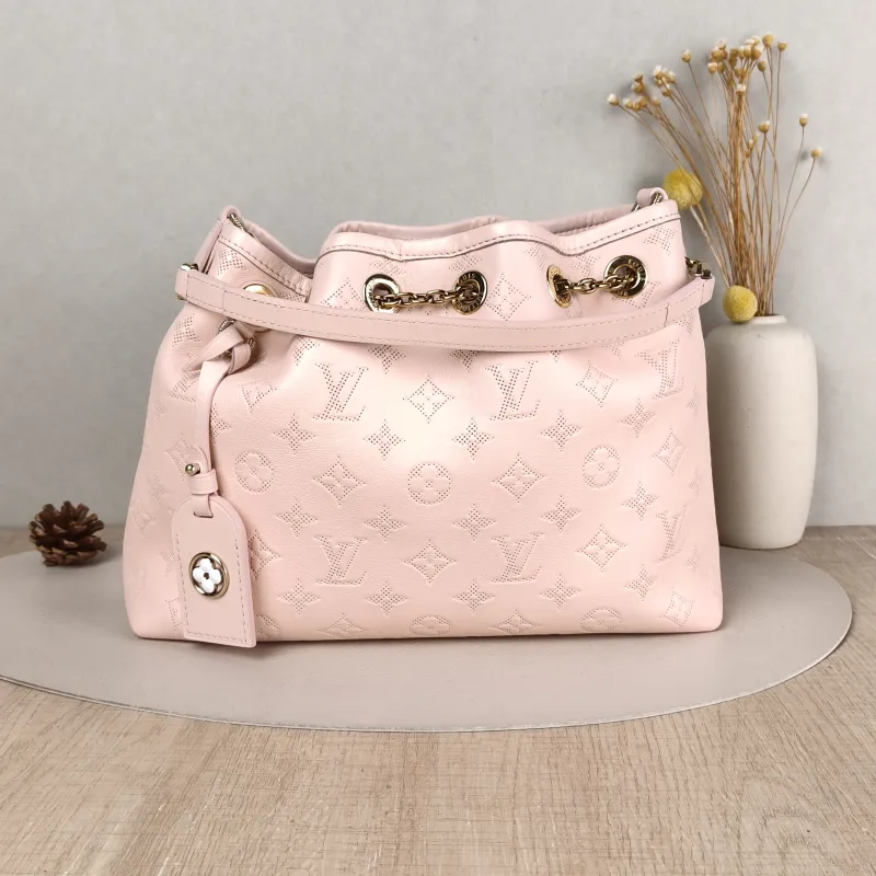 Louis Vuitton Crossbody Bag BUNDLE Pink Calfskin Medium 28 × 11.5 × 20 cm