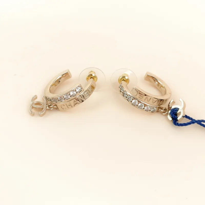 Chanel Earringslogo c Earrings Gold One Size