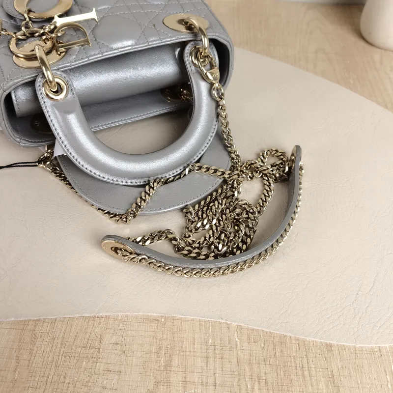 DIOR Crossbody Bag Lady Lady Dior Bag Mini12 × 5 × 10 cm — detail view 9 of 12
