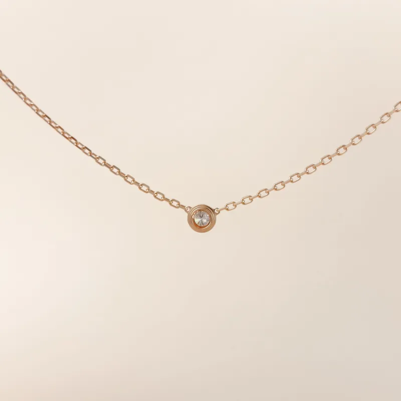 CARTIER Necklace d'Amour Necklace Rose Gold 18KR ose Gold Small 41cm — cover view 6 of 9