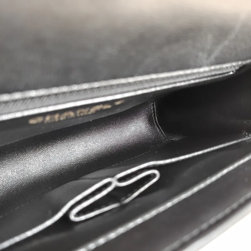 Chanel Crossbody Bag Crossbody Bag Black Lambskin One Size24 × 7 × 16 cm — detail view 11 of 11