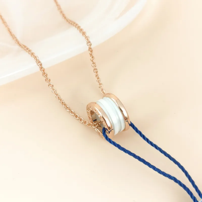Bvlgari Necklace B.ZERO1Collection White Rose Gold 18KR ose Gold One Size 45cm — cover view 2 of 9