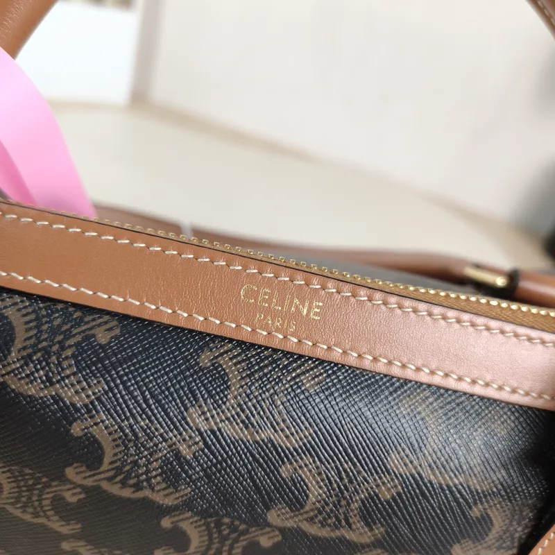 CELINE Crossbody Bag Monogram PVC Large 31 × 17 × 20 cm — detail view 9 of 11