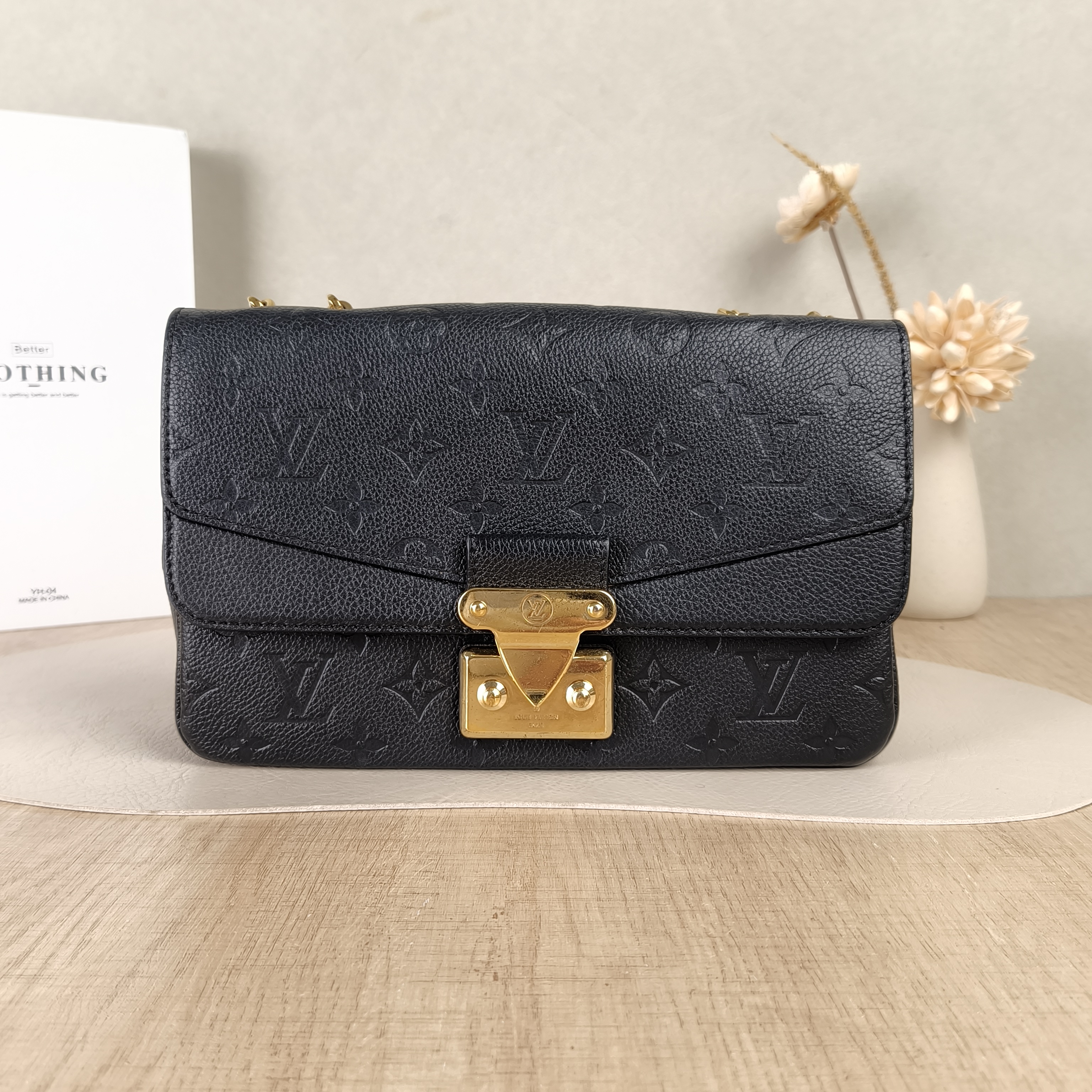 Louis Vuitton Bag Marceau Empreinte Monogram 24.5*6.5*15