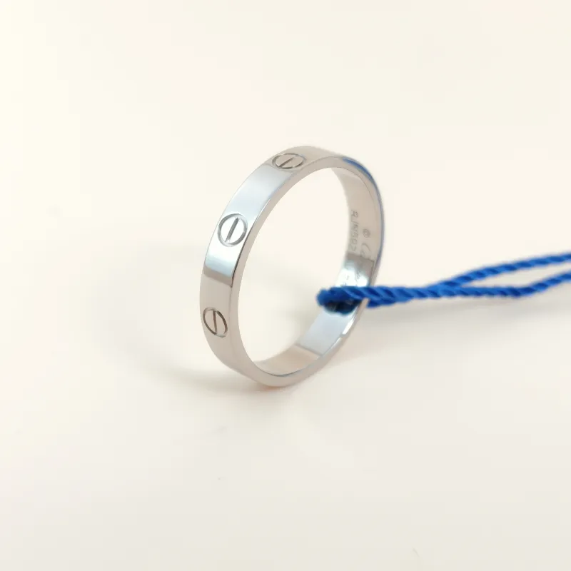 CARTIER Ring Love White Gold18KW hite Gold Small60