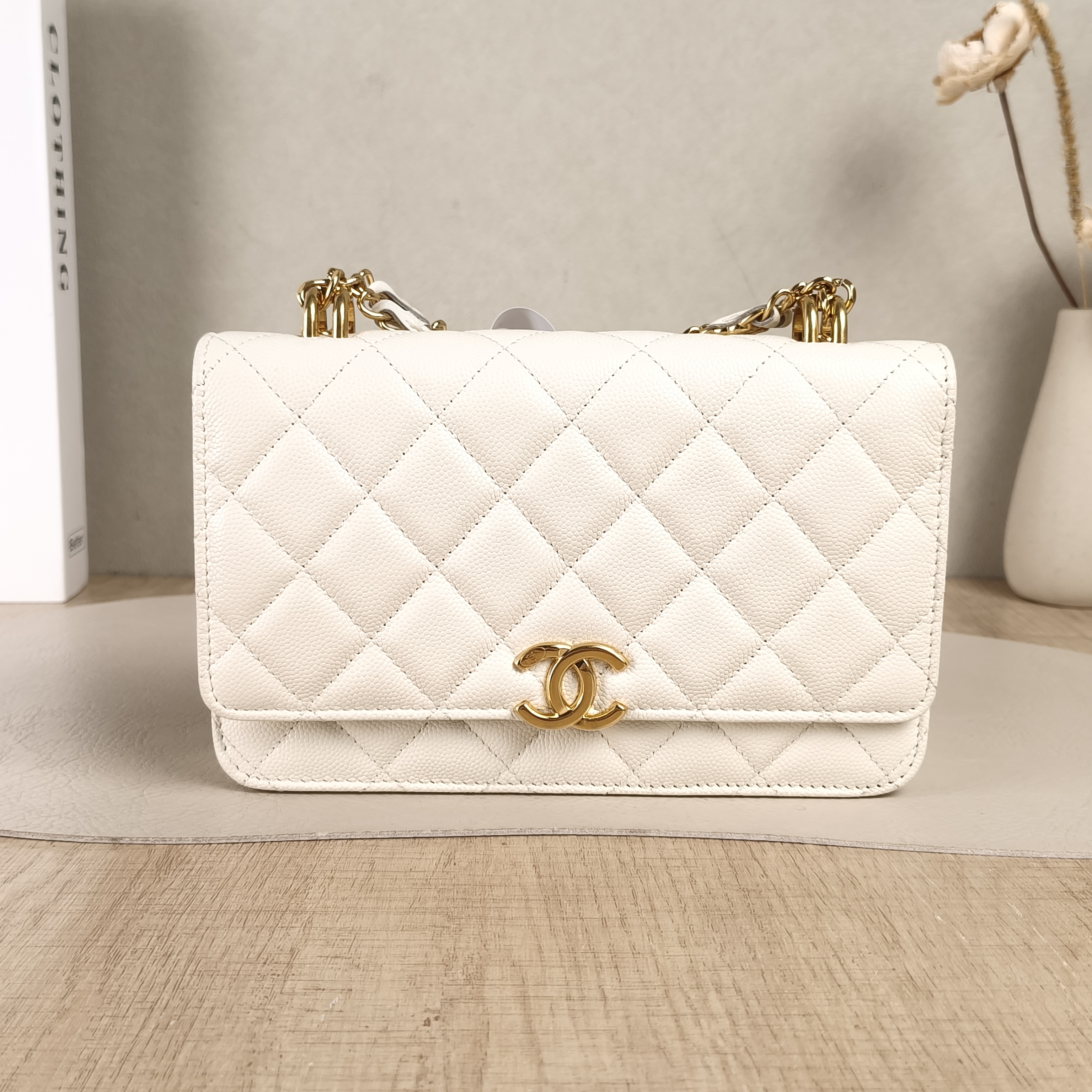 CHANEL Bag CF WOC mini19.2*3.5*12.3