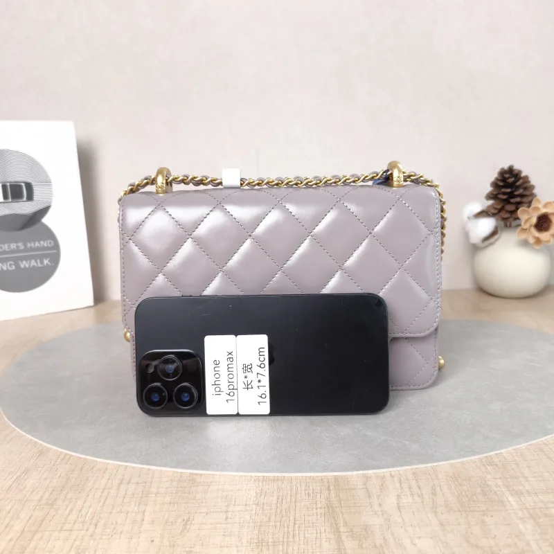 Chanel Crossbody Bag woc Calfskin Medium22 × 8 × 14.5 cm — cover view 5 of 6