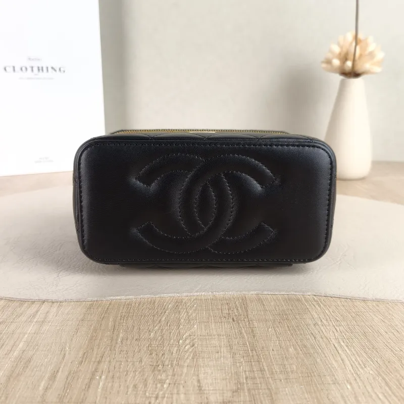 Chanel Crossbody Bag Edition Black Lambskin Mini 16 × 8 × 9.5 cm — cover view 5 of 5