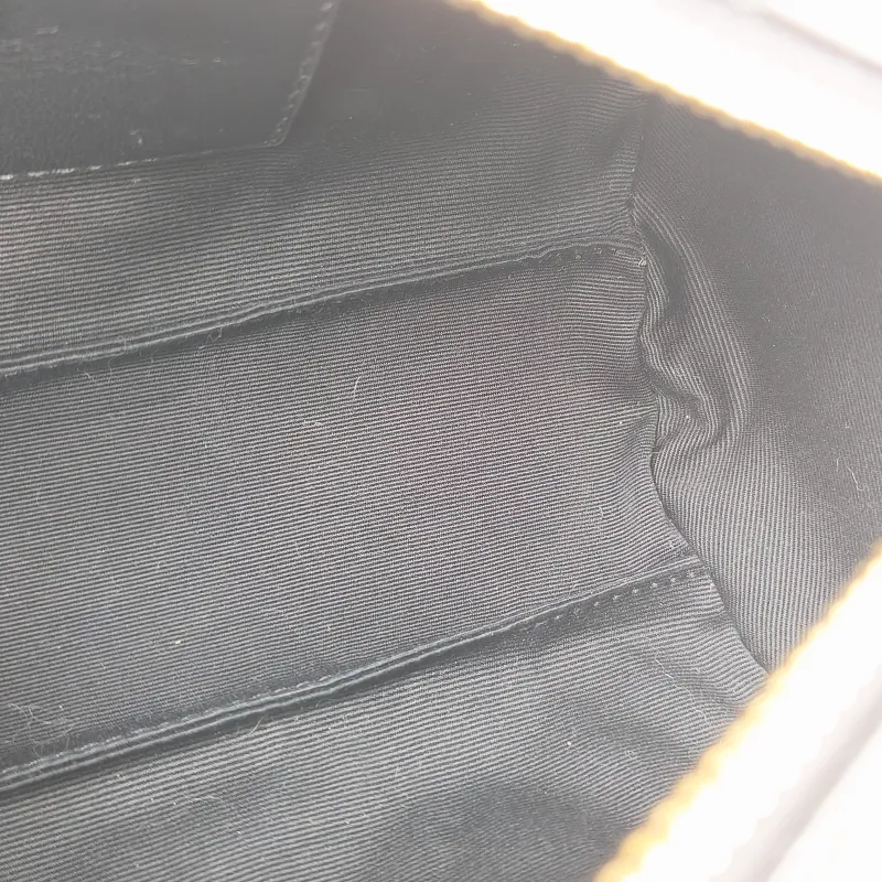SAINT LAURENT Shoulder Bag Sade Black Lambskin Small24 × 12 × 12 cm — detail view 7 of 11