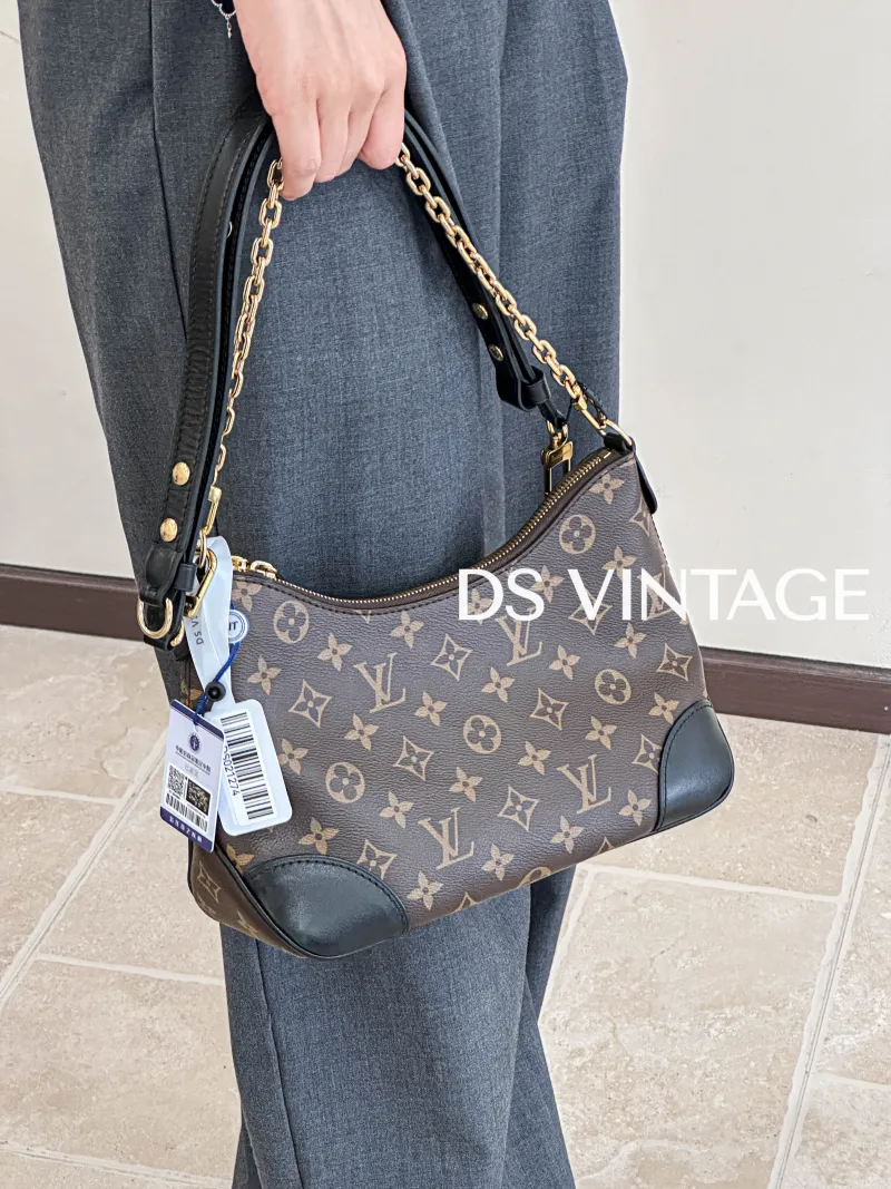 Louis Vuitton Crossbody Bag Boulogne PVC Small26 × 9.5 × 16 cm — on-model view 2 of 3