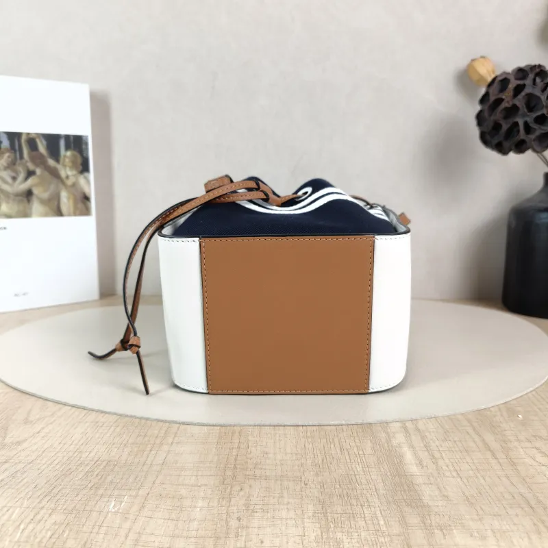 LOEWE Crossbody Bag Hammock White Canvas Mini 17 × 11 × 19.5 cm — cover view 2 of 6