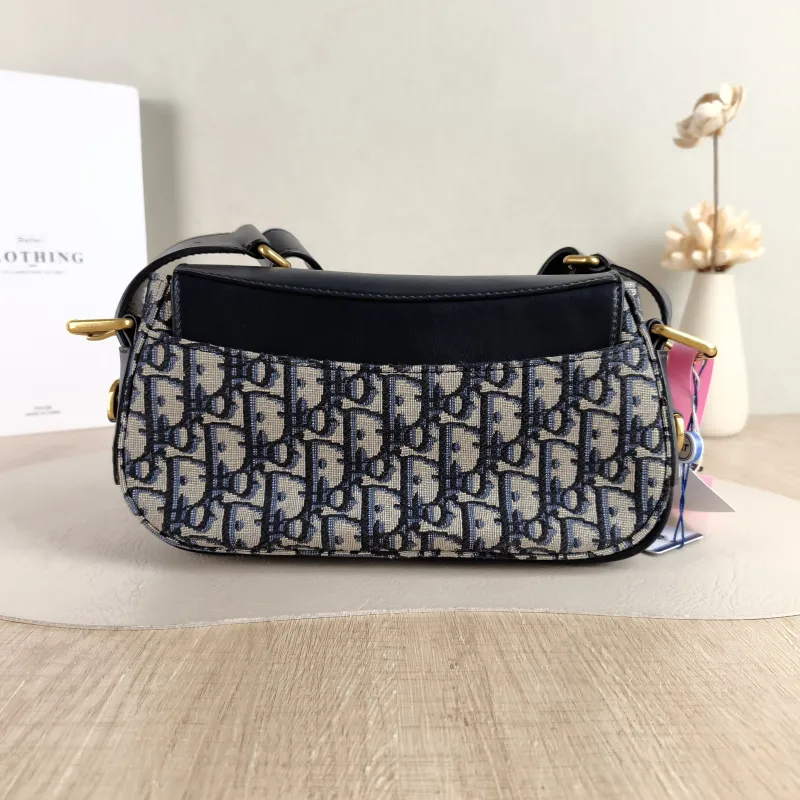 DIOR Crossbody Bag Streetchic Crossbody Bag Blue Canvas Small 24 × 5 × 12.5 cm — cover view 3 of 5