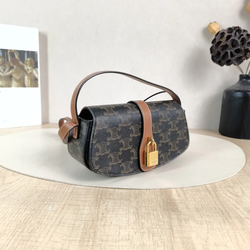 CELINE Crossbody Bag TABOU Monogram PV Cmini18 × 5 × 8 cm — cover view 6 of 6