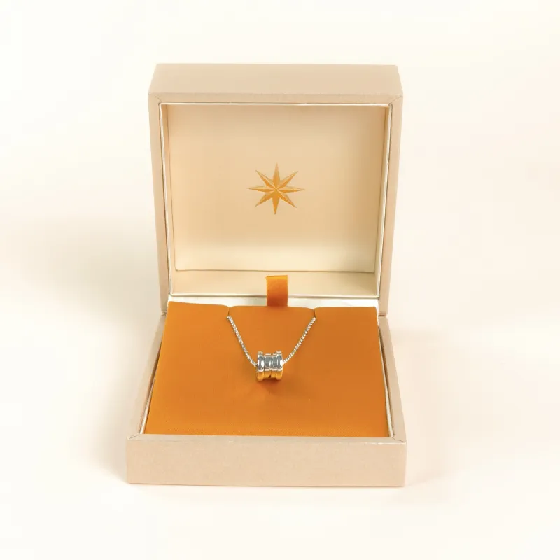 Bvlgari Necklace B.ZERO1Collection Necklace White Gold18KW hite Goldmini45cm — cover view 3 of 9
