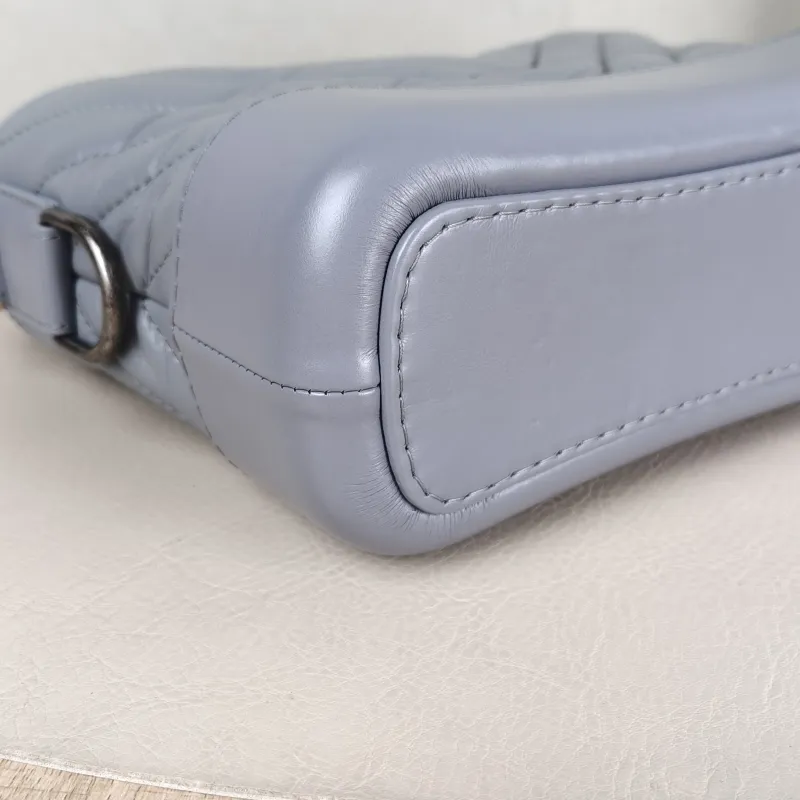 Chanel Crossbody Bag v Gabrielle Gabrielle Bag Grey Calfskin Small 20 × 8 × 15 cm 28 — detail view 6 of 14