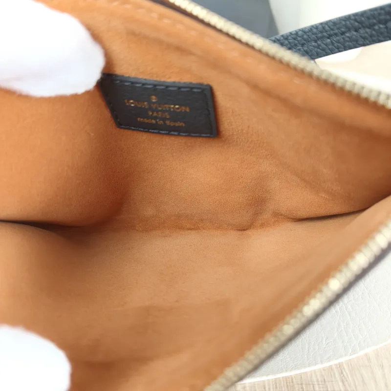 Louis Vuitton Shoulder Bag Low Key Hobo Shoulder Bag Black Calfskin Small 24 × 16 × 28 cm — detail view 2 of 12