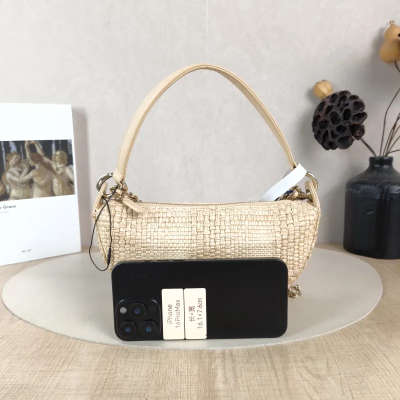 Chanel Crossbody Bag Top Handle Crossbody Bag Woven One Size 22 × 5 × 12.5 cm — cover view 4 of 6