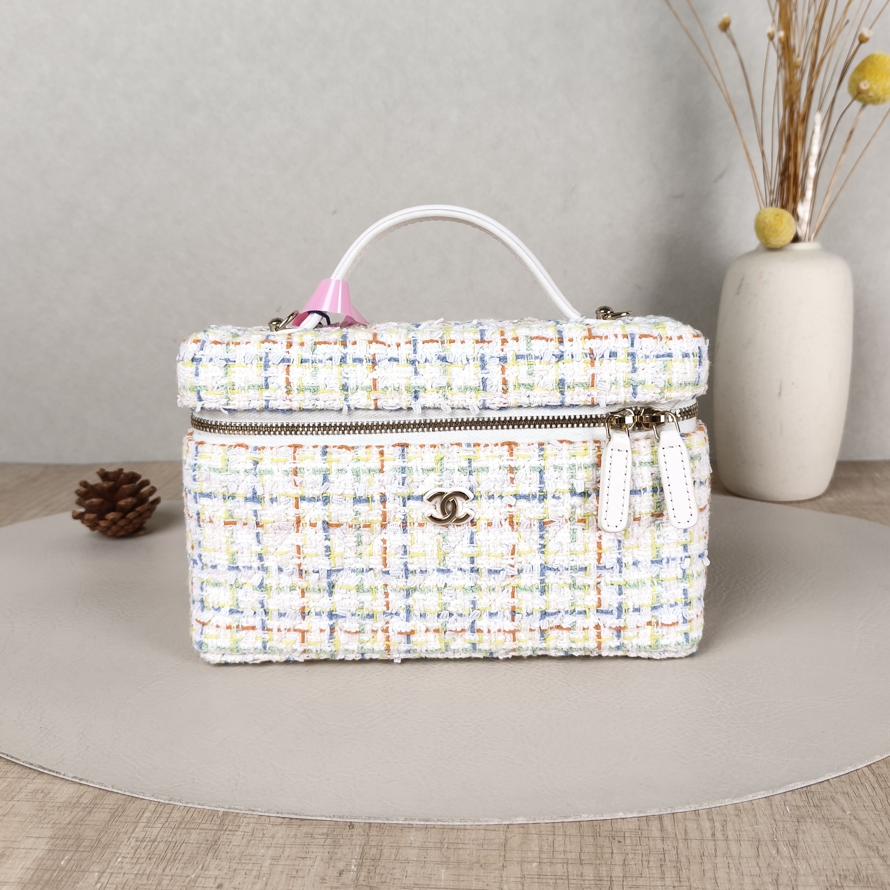 Chanel Crossbody Baglp Box Bag Top Handle Crossbody Bag One Size19.5 × 5 × 17 cm