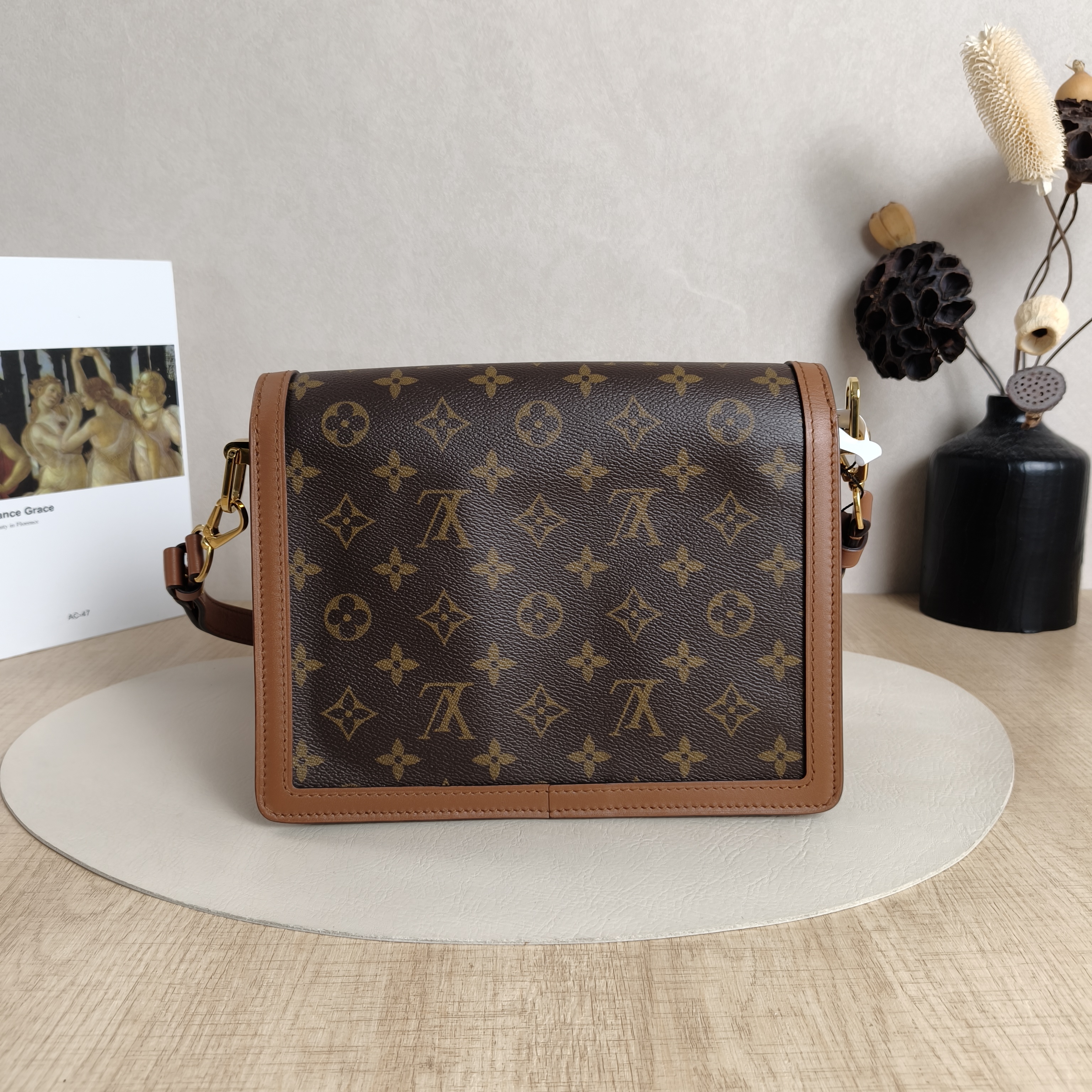 Louis Vuitton Crossbody Bag Dauphine Monogram PVC Medium25 × 10.5 × 17 cm — cover view 9 of 10