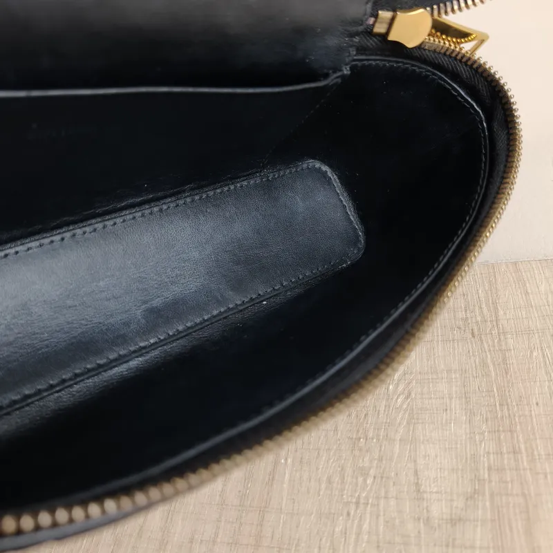 Bottega Veneta Top Handle Bag Woven Top Handle Bag Black Calfskin One Size 23 × 5.5 × 13 cm — detail view 1 of 9