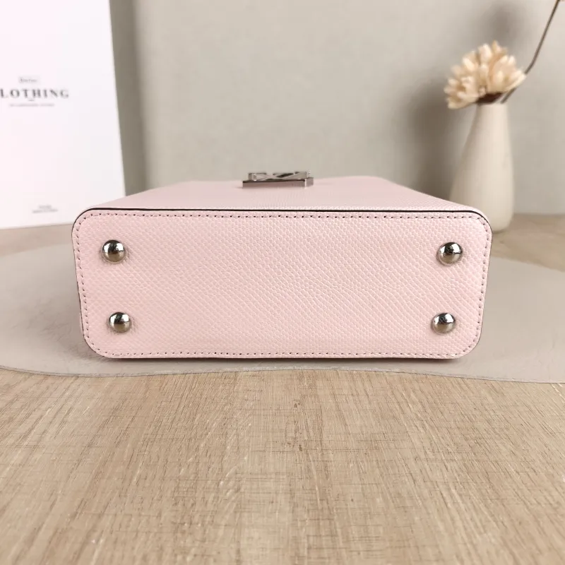 Louis Vuitton Shoulder Bag Capucines Pink Mini 21 × 8 × 14 cm — cover view 3 of 5