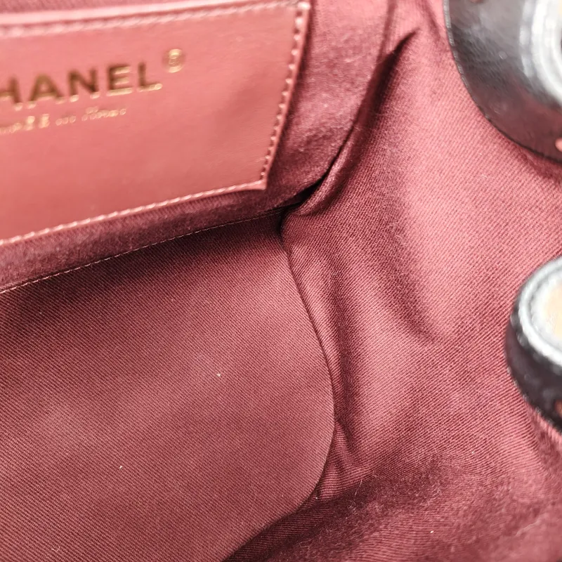 Chanel Backpackaffinity Backpack Black Calfskin Small20 × 14 × 22 cm — detail view 3 of 14