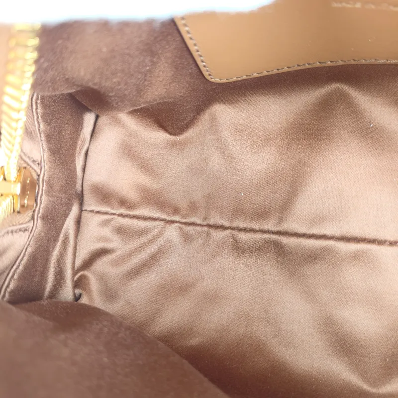 Miumiu Shoulder Bag Beau Brown Calfskin Small 23 × 10 × 11.5 cm — detail view 12 of 12