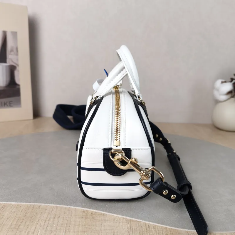 DIOR Crossbody Bag Vibe Bowling White CC alfskin Mini 17.5 × 8 × 10.5 cm — detail view 3 of 12