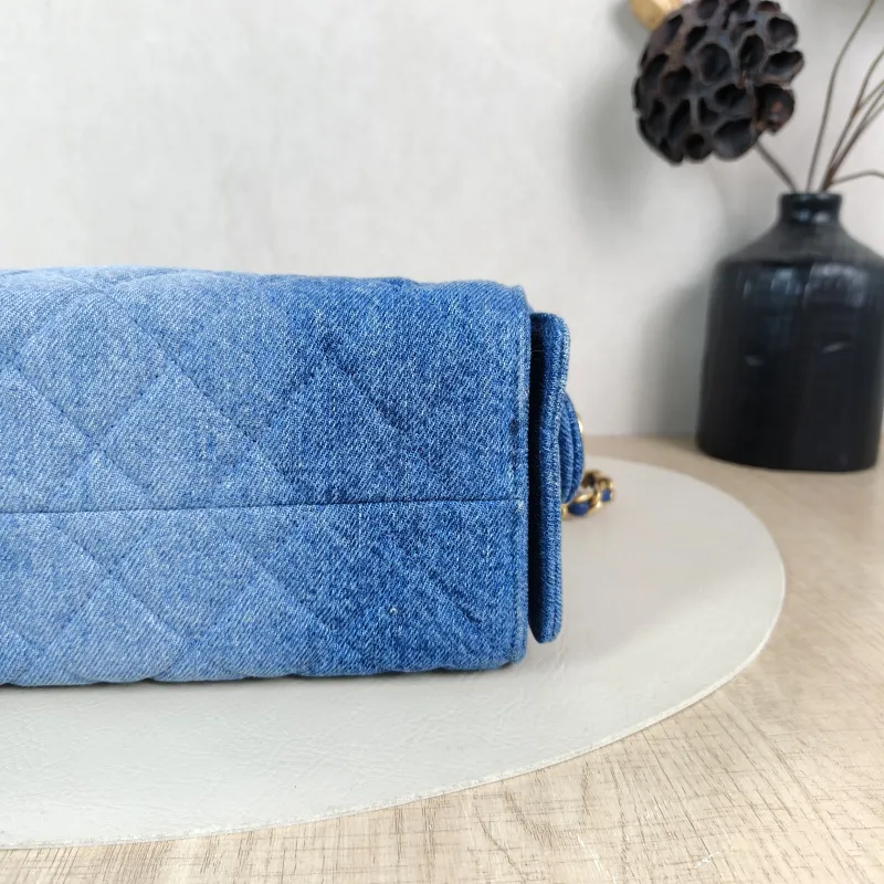 Chanel Crossbody Bag 25Bag Blue Mini 22 × 12.5 × 20 cm — detail view 3 of 11