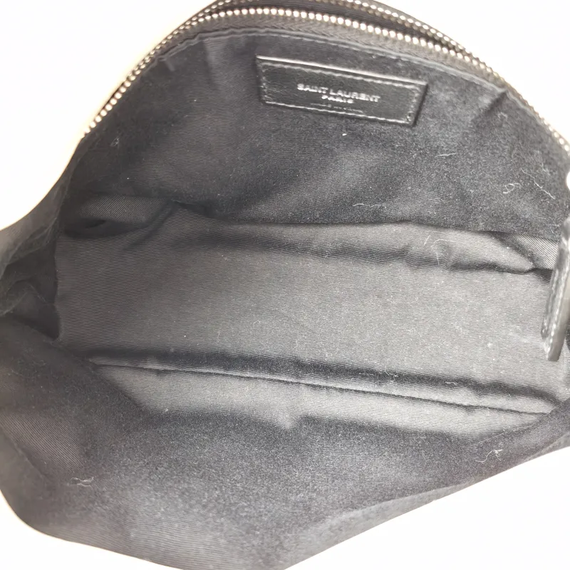 SAINT LAURENT Shoulder Bag PUFFER White Lambskin Small 29 × 11 × 17 cm — detail view 10 of 11