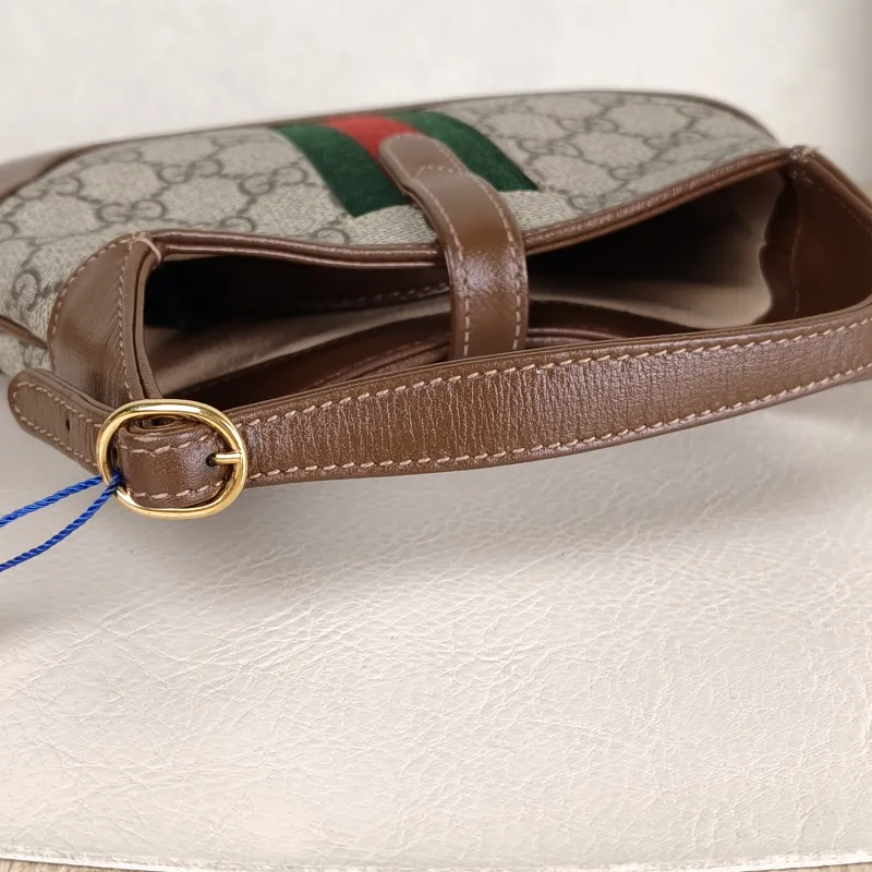 GUCCI Shoulder Bag Jackie 1961Collection Monogram PVC Mini 19 × 3 × 13 cm — detail view 9 of 11
