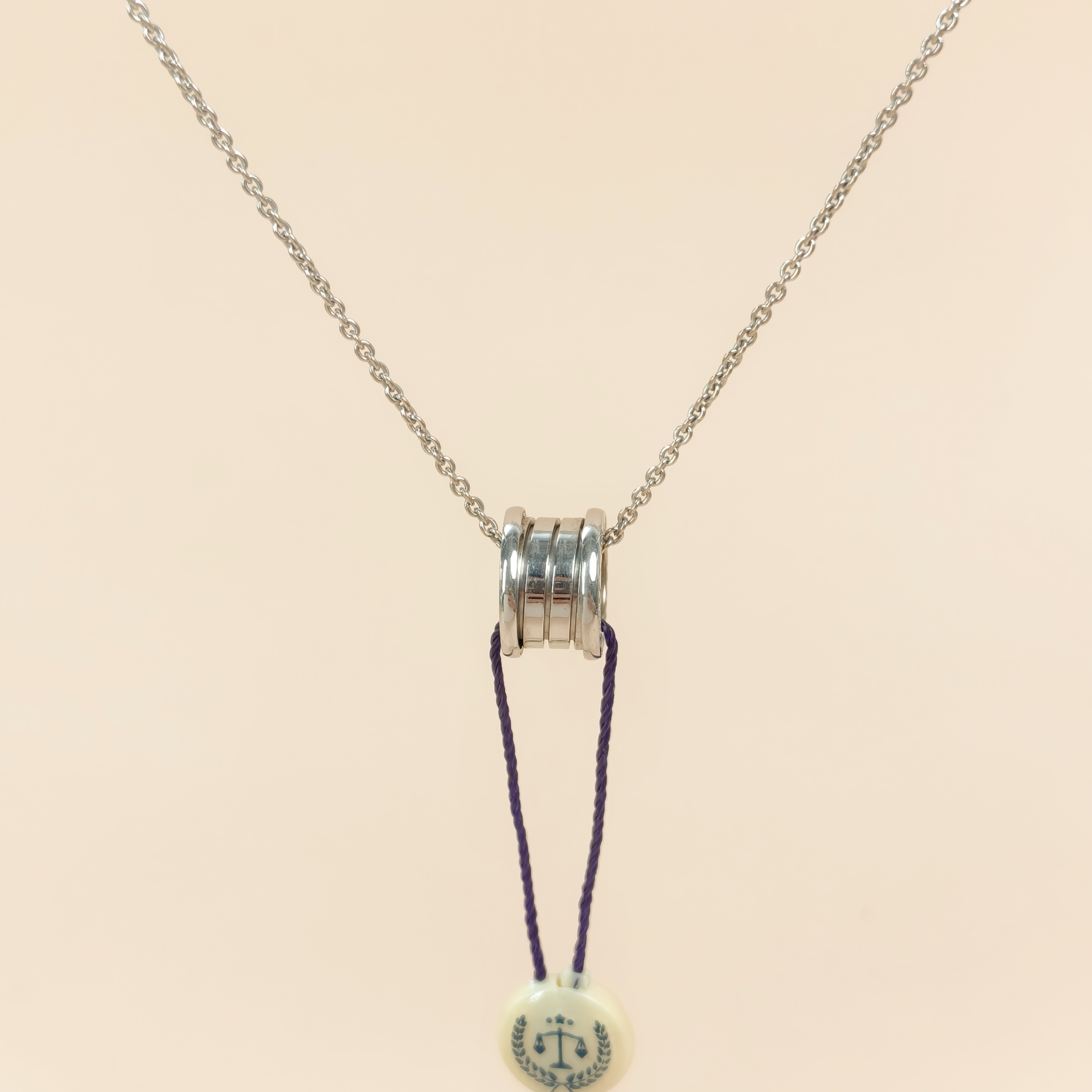 Bvlgari Necklace B.ZERO1Collection Necklace White Gold 18KW hite Gold One Size1.5*38-41.5-45