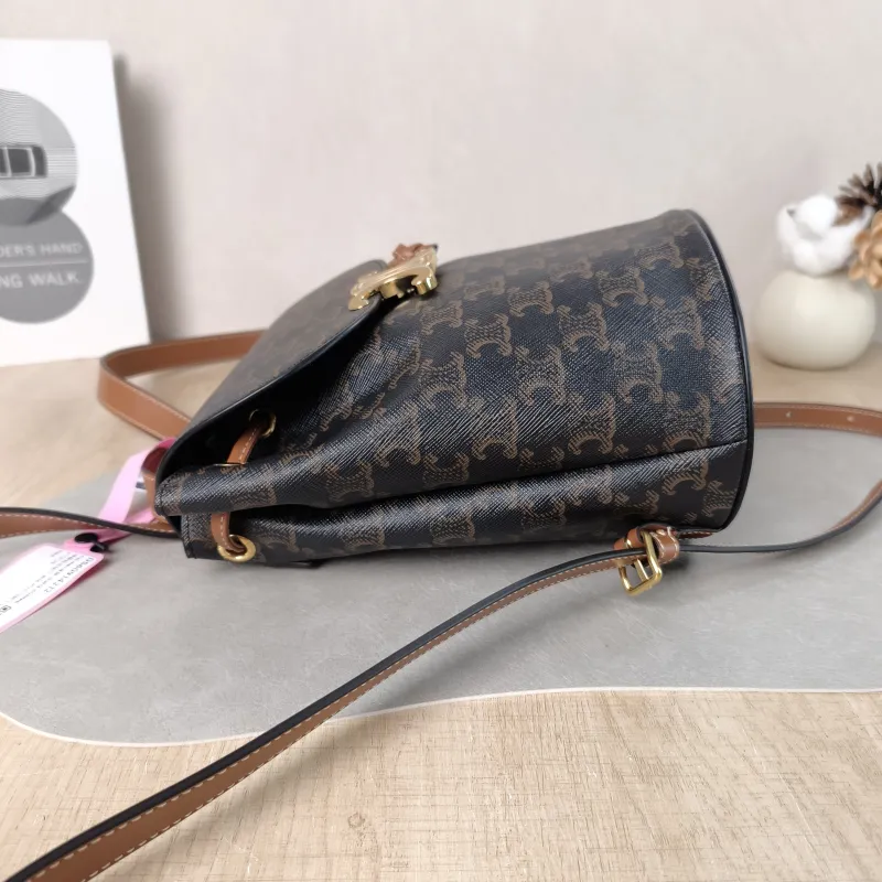 CELINE Backpack BONNIE Backpack Monogram PVC One Size 18 × 13 × 25 cm — detail view 10 of 12