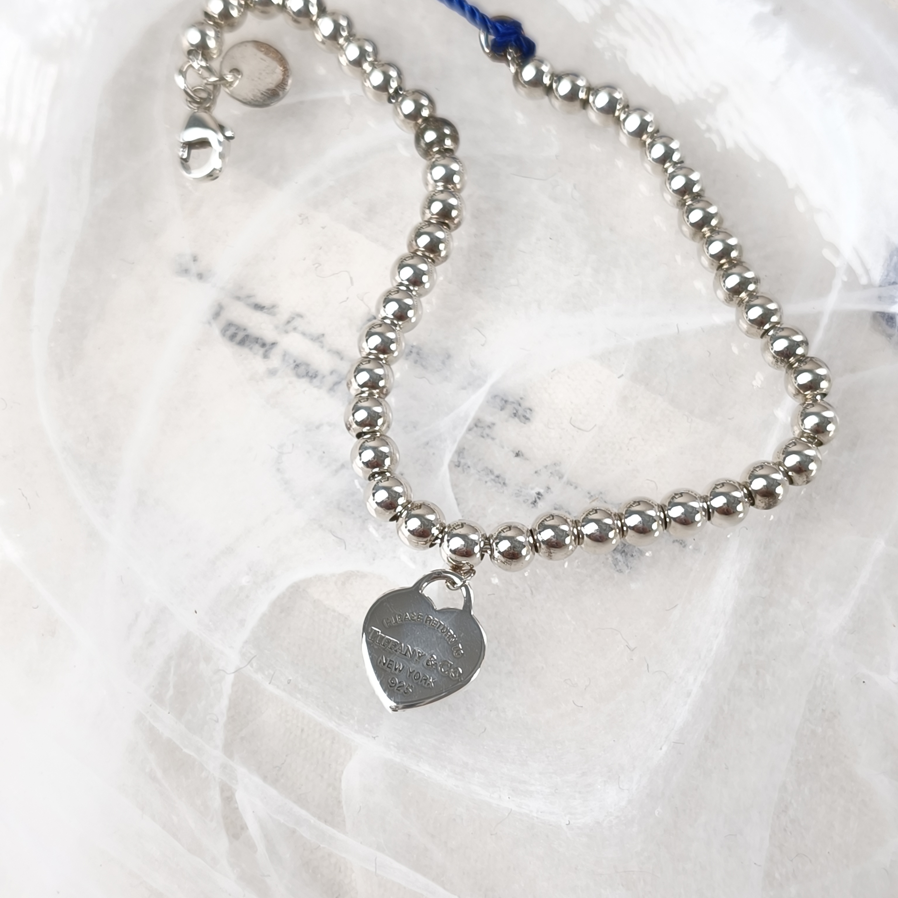Tiffany&Co. Bracelet Return to Tiffany™ Blue Silver925 One Size16cm One Size — cover view 4 of 10