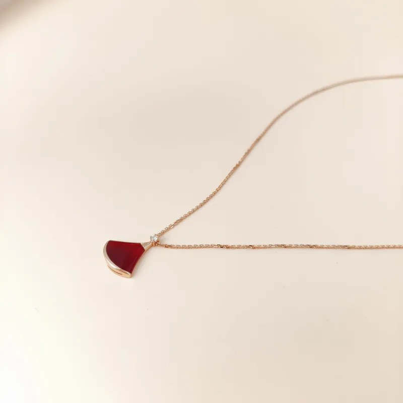 Bvlgari Necklace DIVAS’ DREAM Collection Diamond18KR ose Gold Small 43cm — cover view 7 of 12