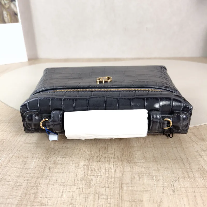 Chanel Crossbody Bag Collectionlp Top Handle Bag Dark Grey Calfskin One Size 19.5 × 5 × 17 cm — detail view 9 of 12