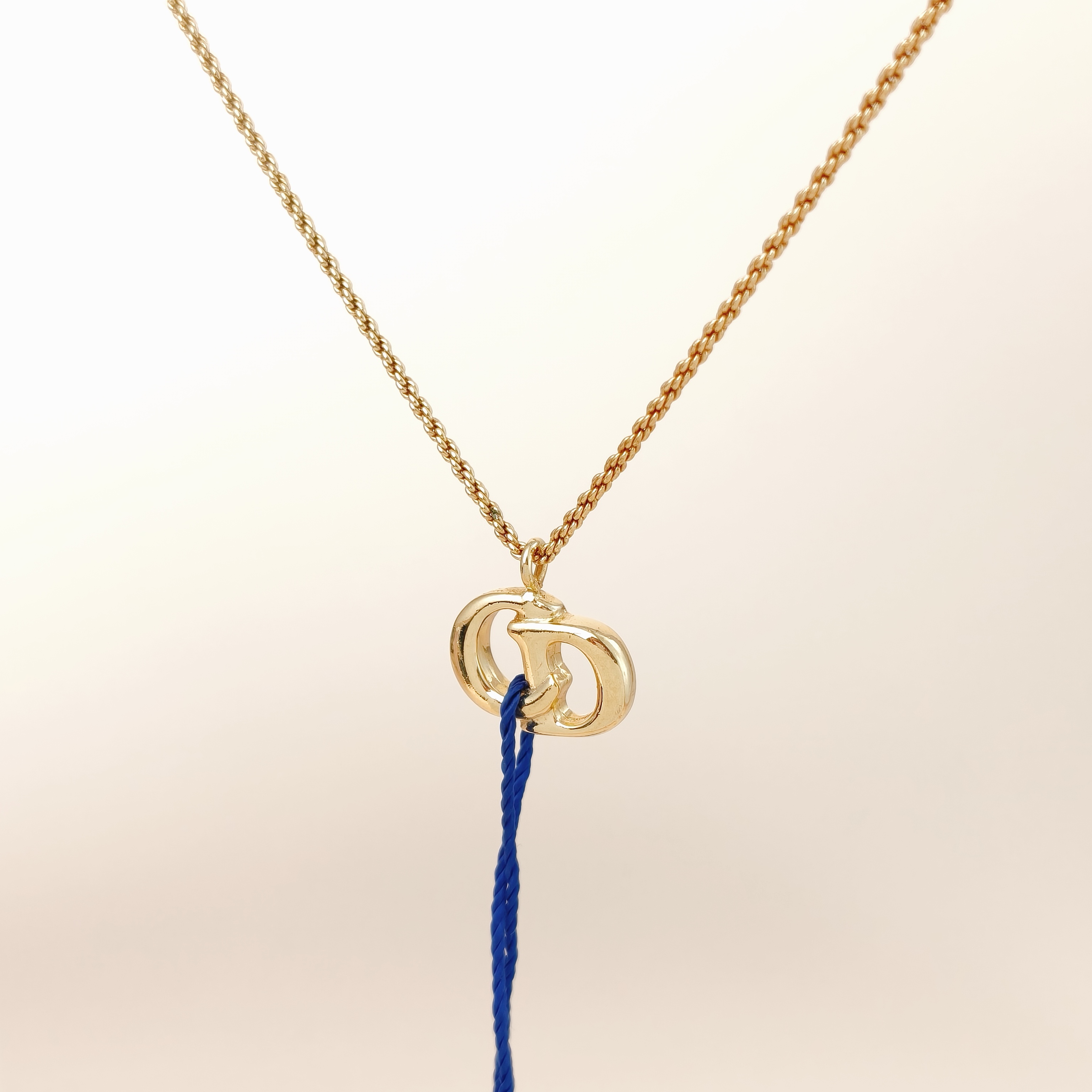 DIOR Necklace CD Necklace Gold One Size43cm — cover view 2 of 10