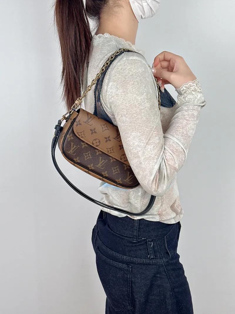 Louis Vuitton Crossbody Bag IVY Monogram PVC Small23.5 × 4.3 × 12 cm — on-model view 2 of 2
