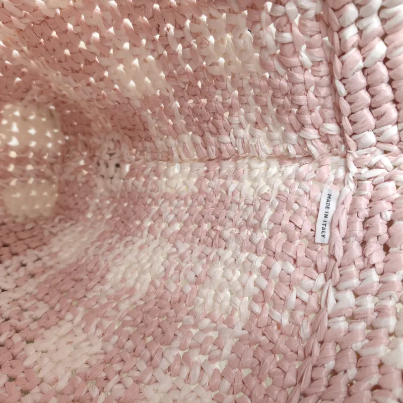 PRADA Shoulder Bag Woven White Woven One Size23 × 8 × 23 cm — detail view 2 of 11